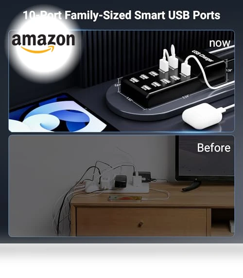 10-Port USB Charging Station — Chargers, SHENZHEN XUAN YANG TECHNOLOGY CO LTD