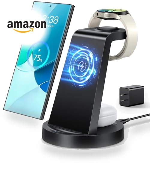 3 in 1 Wireless Charging Station — Chargers, SHENZHEN GTL TECHNOLOGY CO .,LTD