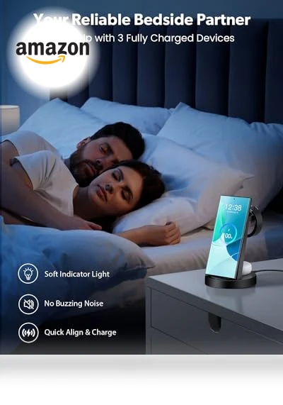 3 in 1 Wireless Charging Station — Chargers, SHENZHEN GTL TECHNOLOGY CO .,LTD