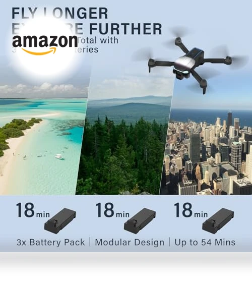 4K Drone with Camera — Drones, ZOUHOE