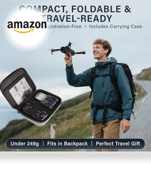 4K Drone with Camera — Drones, ZOUHOE