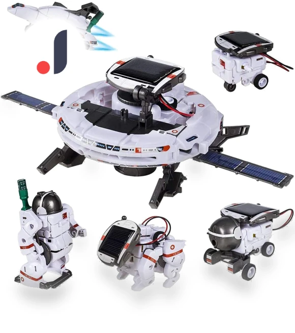 6 in 1 Science Experiment Solar Robot Toy — Solar Power, Binchi Fitness