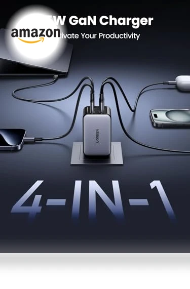 65W USB C Charger Block - Nexode 4-Port GaN Charger — Chargers & Adapters, UGREEN