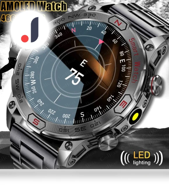 AMOLED Smart Watch — Smartwatches, ElectronicsHome