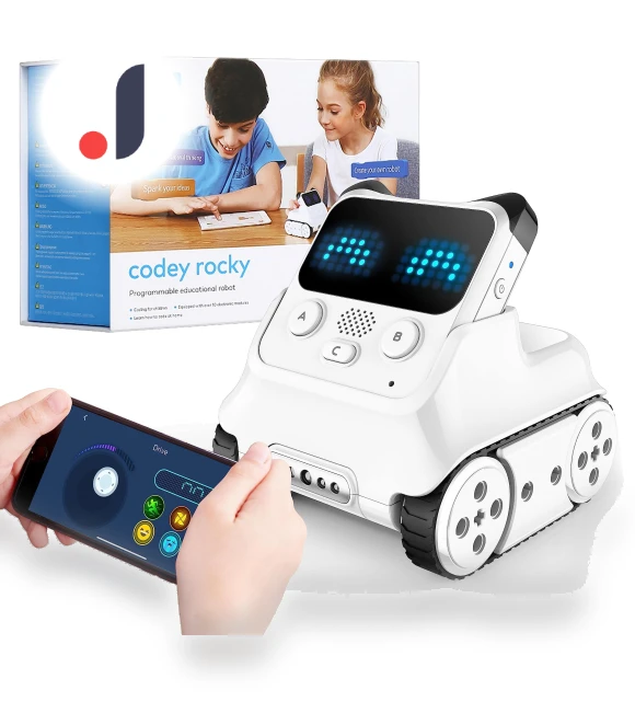Codey Rocky Emo Robot — Interactive Figures & Robots, Makeblock