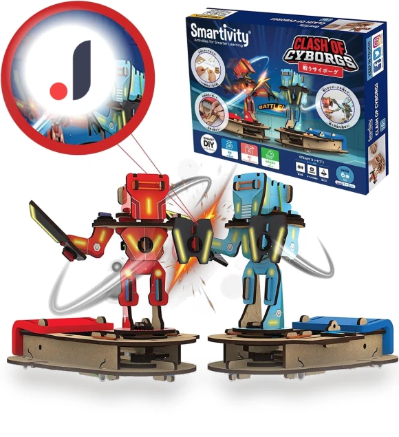 Create and Fight Cyborg Craft STEAM 3D Toy — Construction Kits, Smartivity