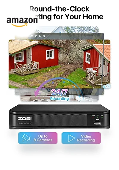 Full 1080p Home Security Camera System — Smart Home Security, ZOSI