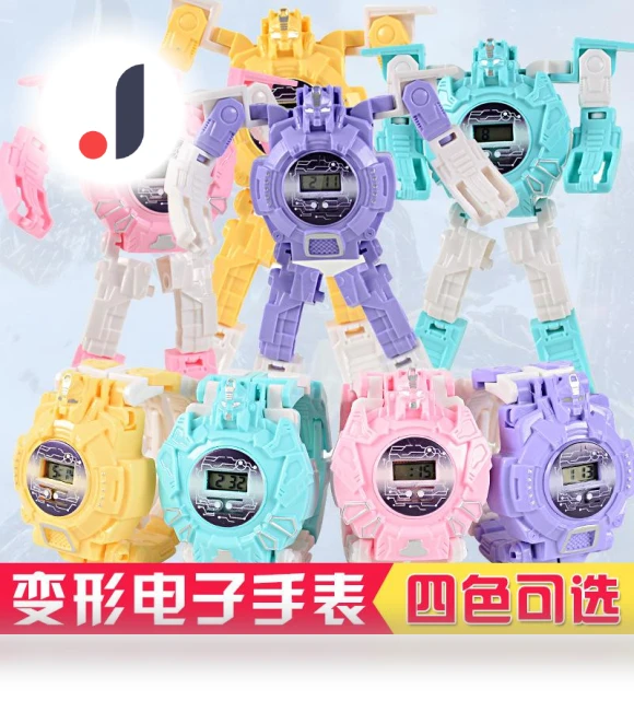 Kids Electronic Transformer Watch — Interactive Figures & Robots, TK Toys