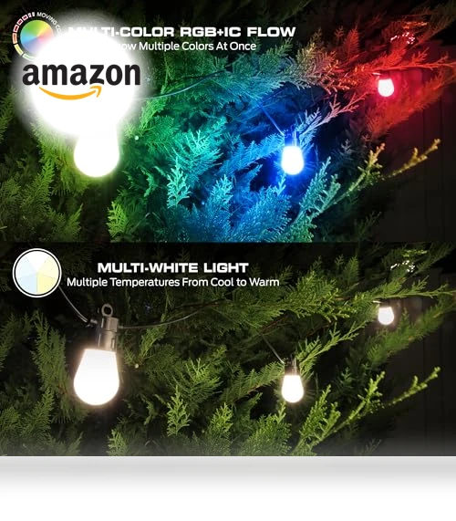 Outdoor Smart RGB+IC+WW String Lights — String Lights, MONSTER