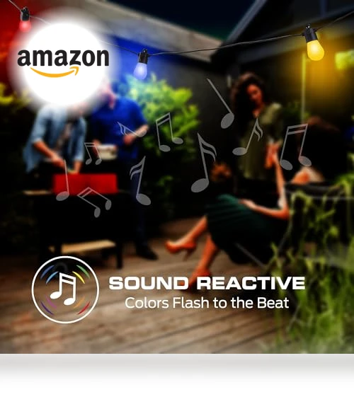 Outdoor Smart RGB+IC+WW String Lights — String Lights, MONSTER