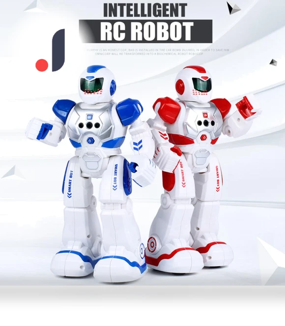 Programmable LED Smart Robot with Remote Control — Interactive Figures & Robots, HarvestOct