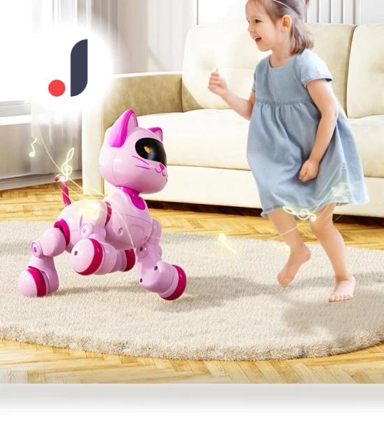 Remote Control for Robot Dog Toy — Interactive Animal Companions, Funnny Toys