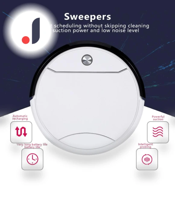 Robot Vacuum with Automatic Charging — Smart Cleaning Robots, First choice