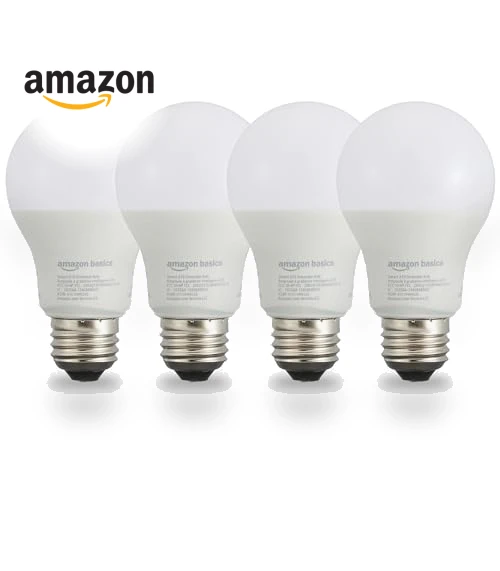 Smart A19 LED Light Bulb — LED, Amazon Basics