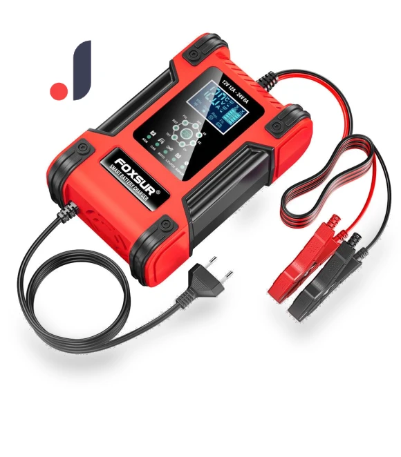 Smart Car Charger with LCD Display — Chargers, JadeBamboo Chargers Warehouse