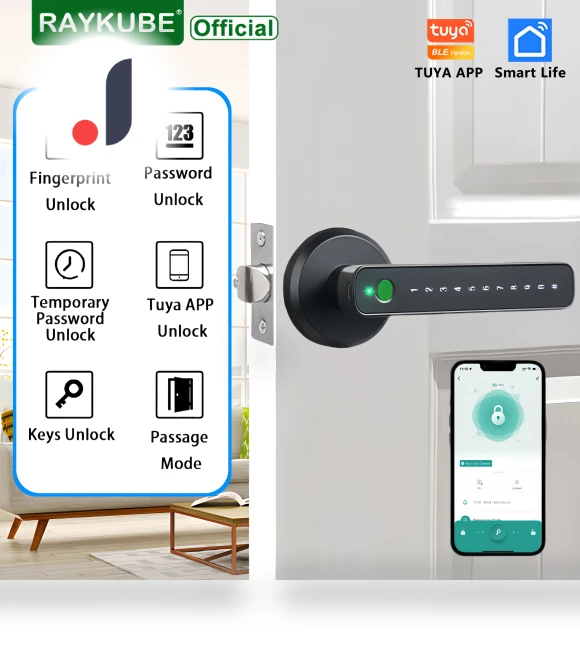 Smart Lock — Smart Home Security, RAYKUBE
