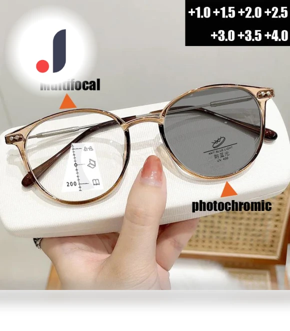 Smart Photochromic Reading Glasses — Smart Glasses, Fashion Glasses M
