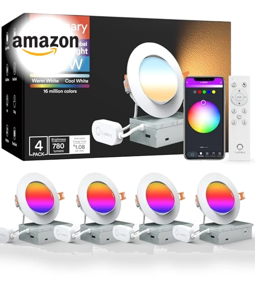 Smart Recessed Lighting — Overhead Lighting, Lumary
