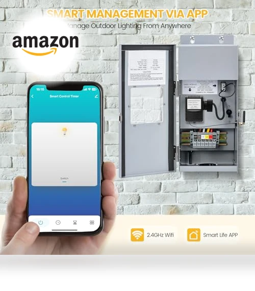 Smart Socket Timer for Low Voltage Landscape Lighting — Timers, Zuomeng