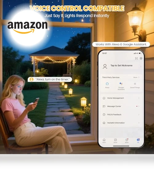 Smart Socket Timer for Low Voltage Landscape Lighting — Timers, Zuomeng