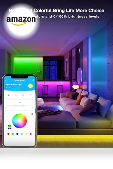 Smart WiFi LED Lights — LED Strips, DAYBETTER