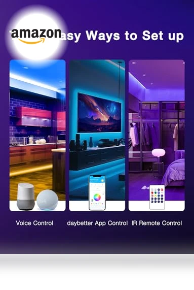 Smart WiFi LED Lights — LED Strips, DAYBETTER