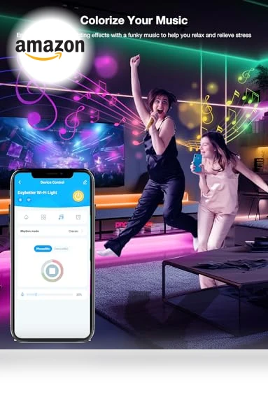 Smart WiFi LED Lights — LED Strips, DAYBETTER
