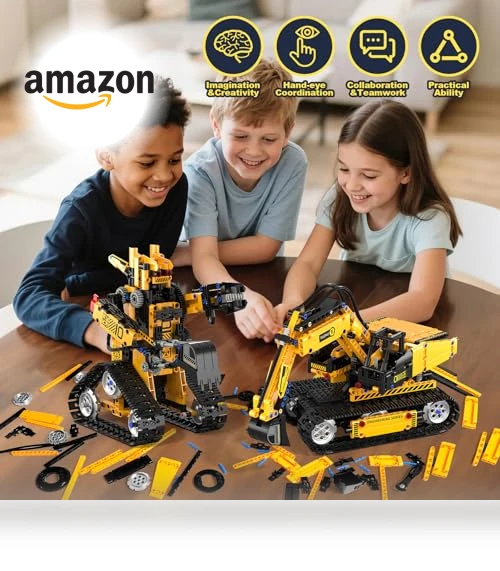 STEM Robot Building Kit with Remote Control — Construction Kits, Shantou City Tuomu Technology Industrial Co., Ltd