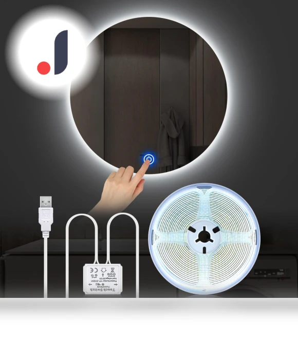 Touch Dimmer Switch for USB 5V COB LED Strips — LED Strips, 888 Auto Parts Town