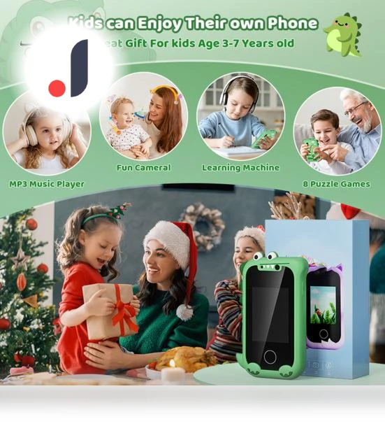 Touchscreen Phone for Toddlers — Interactive Learning Devices, Safety toy