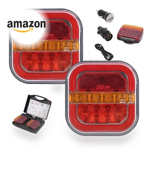 Wireless Magnetic Trailer Tail Light Kit — Trailer Lights, Generic