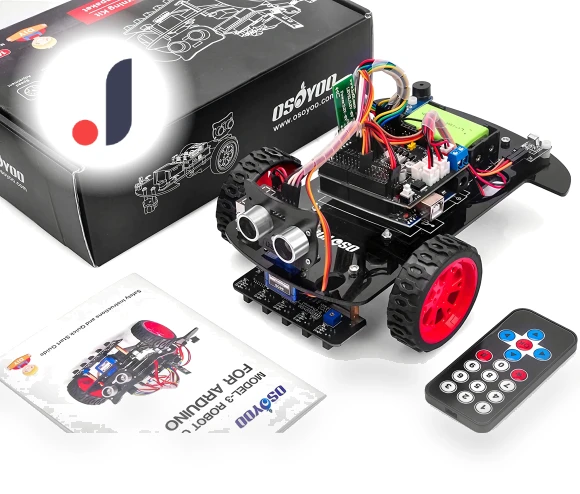 2 Wheel Drive Smart Robot Car Starter Kit — Robotics Components, GOALMART