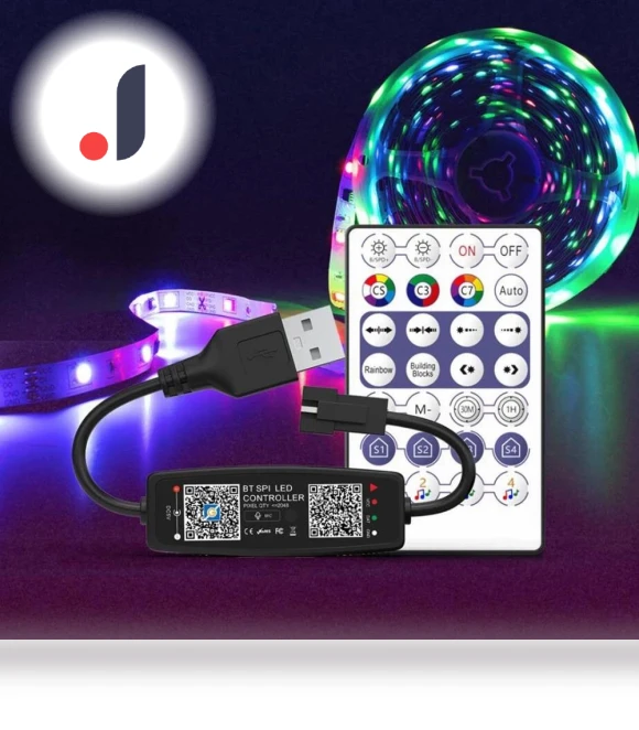 Bluetooth LED Controller — LED Strips, Dream Garage