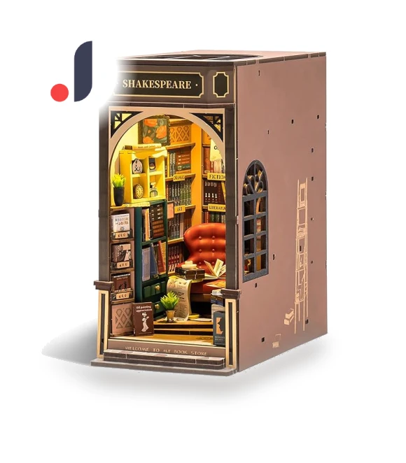 DIY 3D Puzzle Craft Wooden Handmade Kit — Wood, Robotime