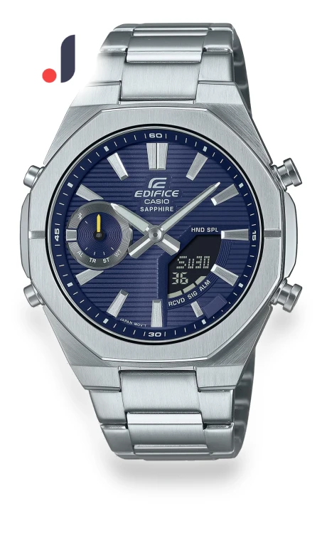 Edifice Watch Smartphone Link series with Bluetooth Sapphire Glass — Wearable Accessories, Casio