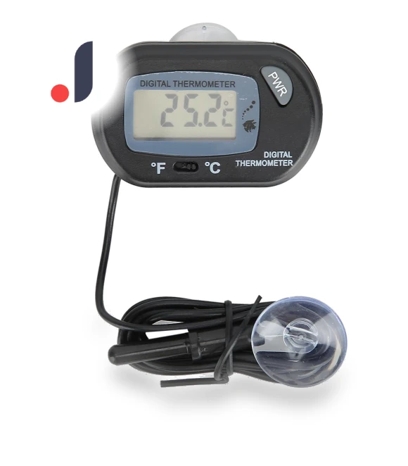 Electronic Aquarium Water Thermometer with Suction Cup — Thermometers, TOMTOP JMS