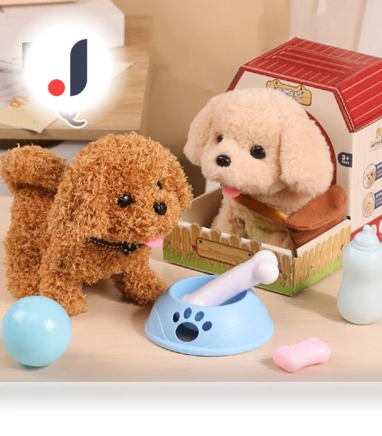Interactive Puppy Toy — Interactive Animal Companions, Play with You