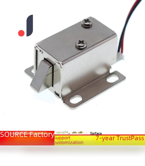 Micro Electromagnetic Low Voltage DC Electric Control Smart Locker Oblique Bolt — Locks, TrendVibeCN
