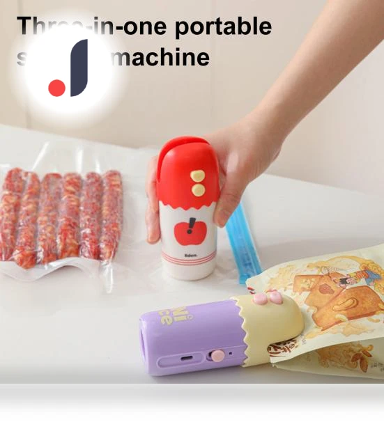 Portable Mini Vacuum Sealer 3-in-1 with USB Charging — Vacuum Bags, Deyishenghuo