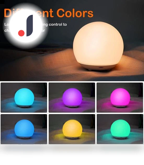 Rechargeable Night Light with Touch Control — Night Lights, Blackcurrant