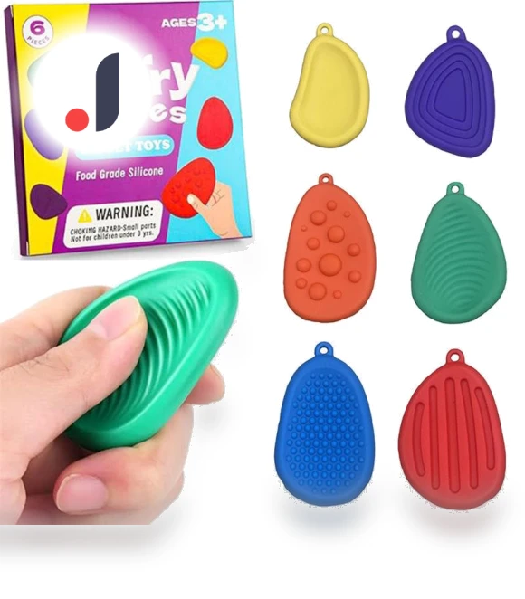 Sensory Stones for Anxiety Relief — Blocks, YZ Household