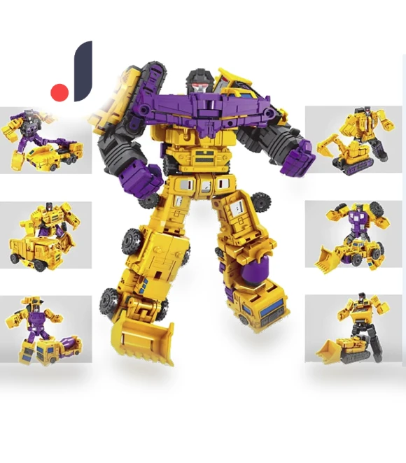 Six-in-One Engineering Machine Transformer Toy — Construction Kits, Precious watch