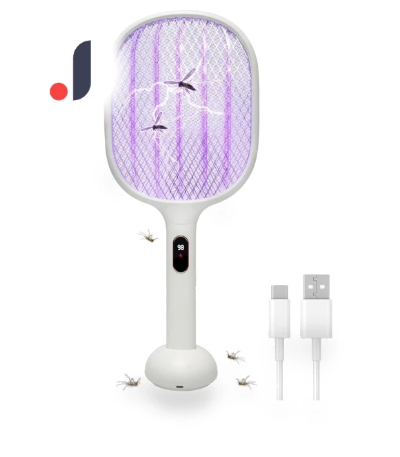 Smart Digital Display Electric Fly Swatter — Fly Swatters, Simplistic Living Home
