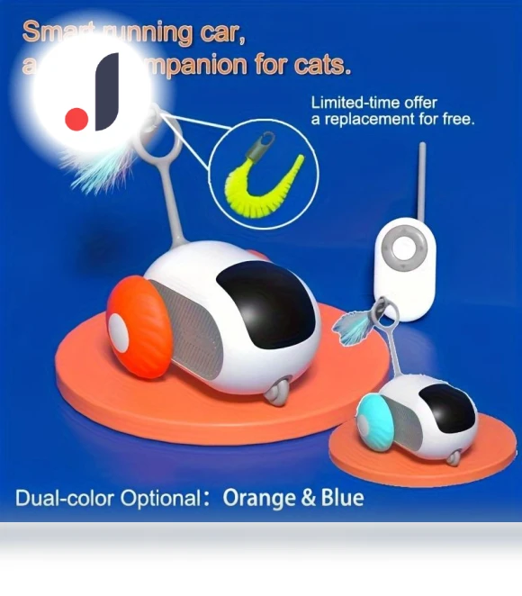 Smart Remote Control Car for Cats — Cat Playthings, Comfortable Housy