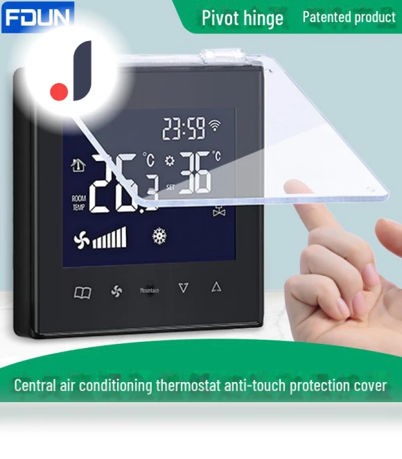 Smart Thermostat with Dust and Touch Protection — Home Climate Control, AI Supermarket