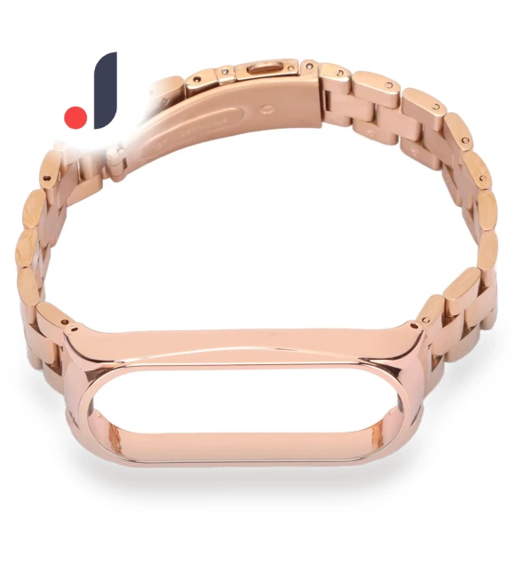 Stainless Steel Smart Watch Strap with Double Fold Clasp — Bands, DIYelecs