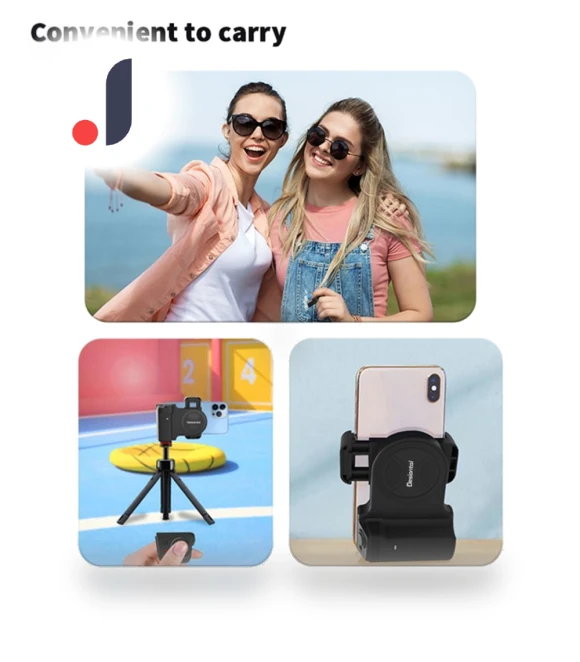 Universal Bluetooth Shutter Selfie Stabilizer — Selfie Sticks, AE Selection