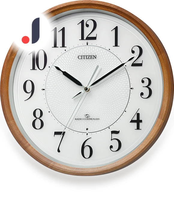 Wall Clock with Wide Reception Range — Clocks, PITAKITE