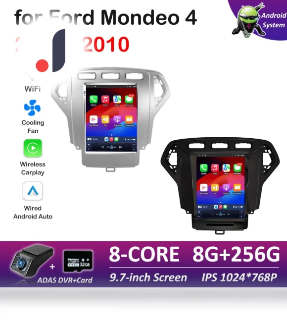 Wireless Carplay Bluetooth Multimedia Video Player — Stereo Receivers, AutoSphere