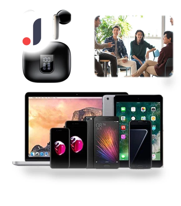 AI Smart Voice Translator Earphone — Language Translators, Good Household Items